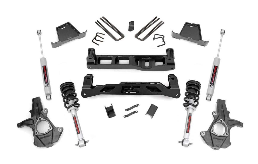 Rough Country 7.5 Inch Lift Kit - N3 Struts | Chevy/GMC 1500 2WD (07-13)