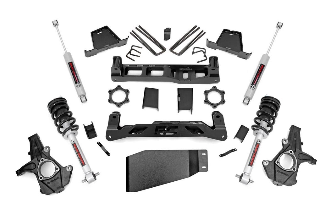 Rough Country 7.5 Inch Lift Kit - N3 Struts | Chevy/GMC 1500 4WD (07-13)
