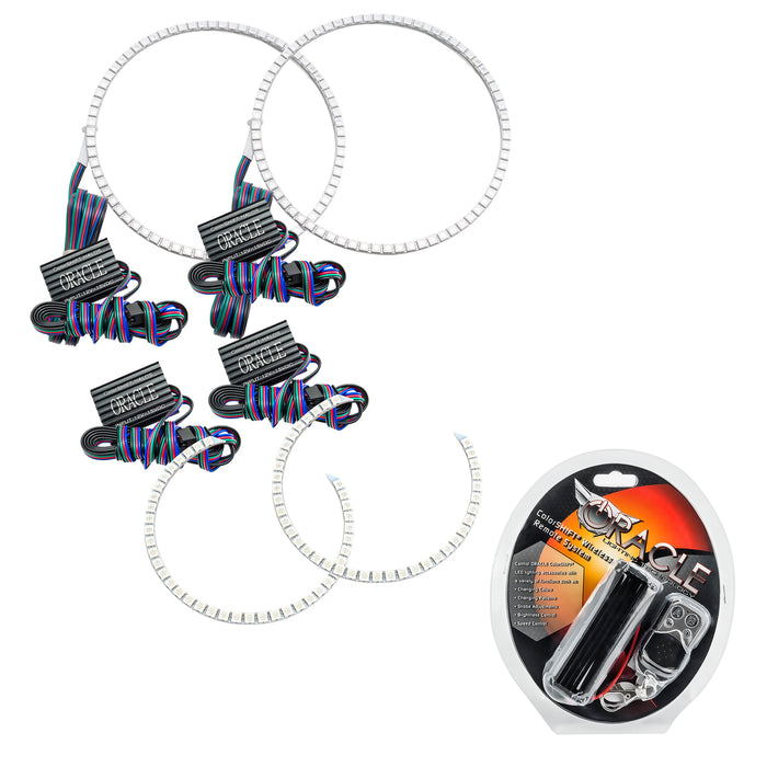ORACLE 2011-2013 Dodge Durango LED Headlight Halo Kit - ColorSHIFT - with RF Controller