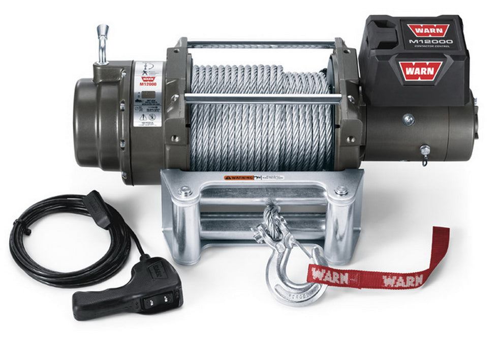 Warn 265072 WARN WINCH,CE M12000,24V,125',ROLLR