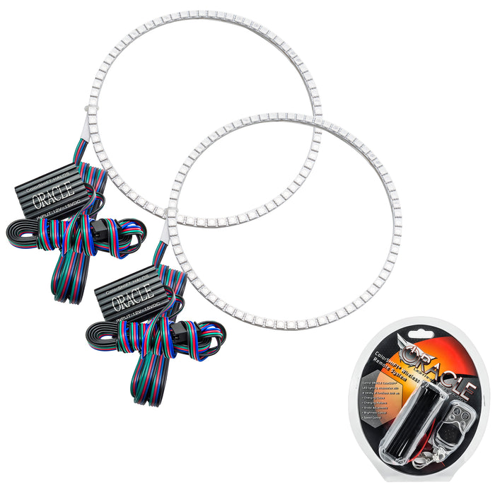 ORACLE 2007-2010 Jeep Compass LED Headlight Halo Kit - ColorSHIFT - with RF Controller