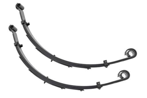 Rough Country Front Leaf Springs, 6" Lift, Pair, Jeep Wrangler YJ 4WD (1987-1995)