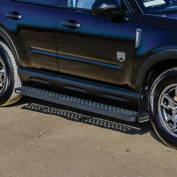 Westin Grate Steps Running Boards | Textured Black | 68 Inch | P/N 27-74715, view 6