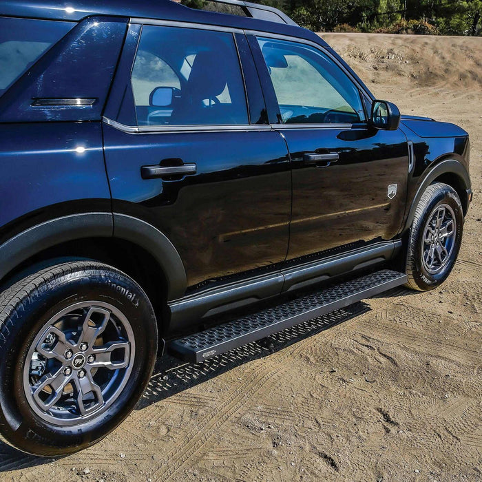 Westin Grate Steps Running Boards | Textured Black | 68 Inch | P/N 27-74715, view 7