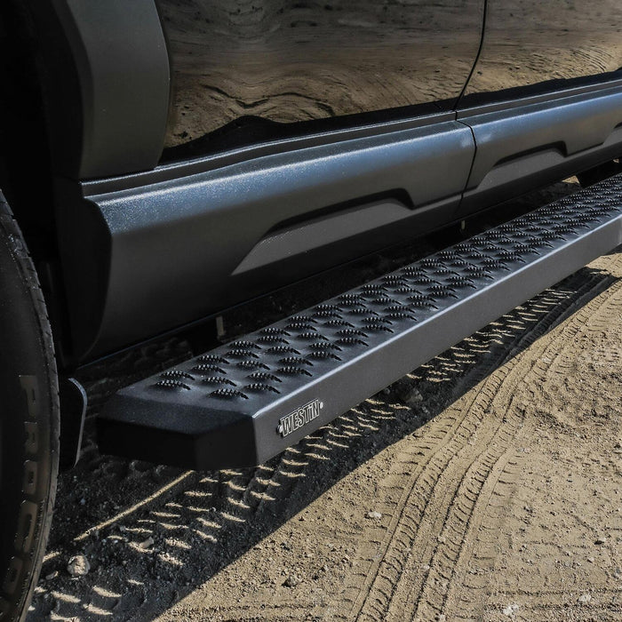 Westin Grate Steps Running Boards | Textured Black | 68 Inch | P/N 27-74715, view 8