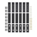 Westin Grate Steps Running Boards | Textured Black | 68 Inch | P/N 27-74715, view 4