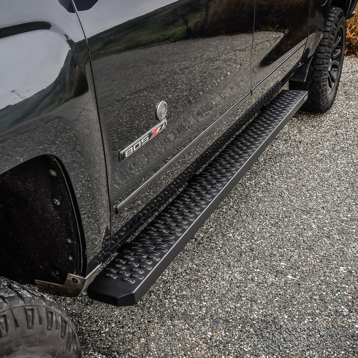Westin Grate Steps Running Boards | Textured Black | 86 Inch | P/N 27-74755, view 6
