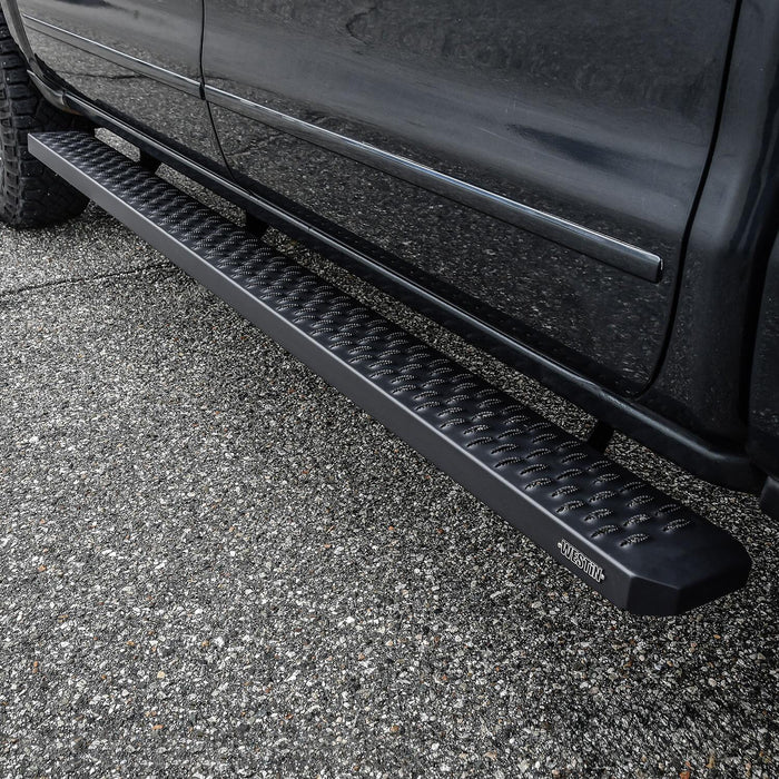Westin Grate Steps Running Boards | Textured Black | 86 Inch | P/N 27-74755, view 8