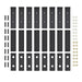 Westin Grate Steps Running Boards | Textured Black | 86 Inch | P/N 27-74755, view 4
