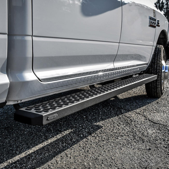 Westin Grate Steps Running Boards | Textured Black | 83 Inch | P/N 27-74765, view 7