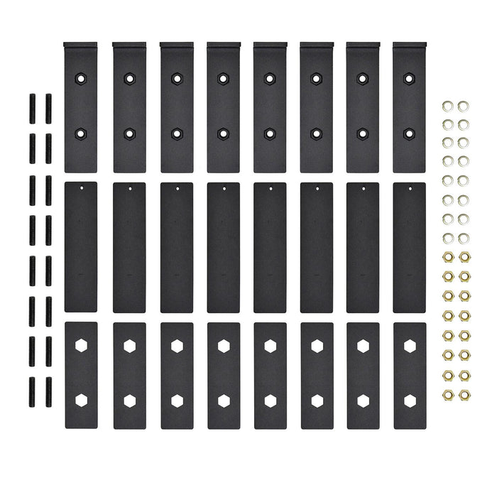 Westin Grate Steps Running Boards | Textured Black | 83 Inch | P/N 27-74765, view 4
