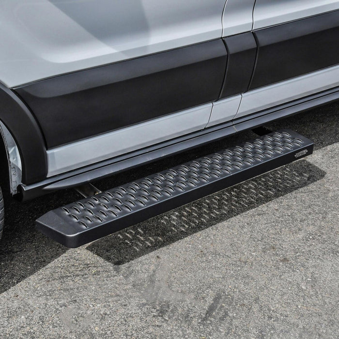 Westin Grate Steps Running Boards | Textured Black | P/N 27-80005, view 11
