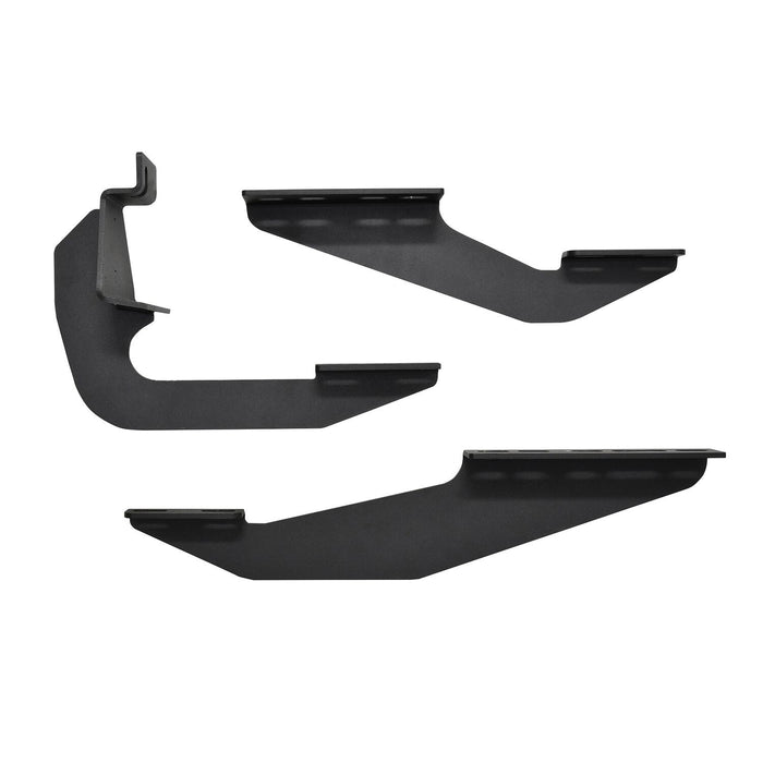 Westin Grate Steps Running Boards | Textured Black | Single 54 Inch Passenger Sliding Door | P/N 27-80015, view 4