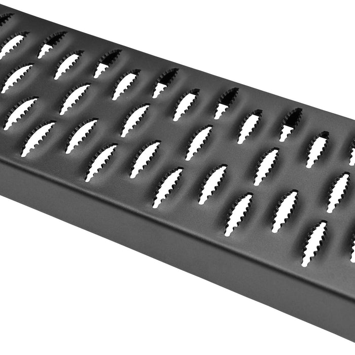 Westin Grate Steps Running Boards | Textured Black | Single 54 Inch Passenger Sliding Door | P/N 27-80015, view 5