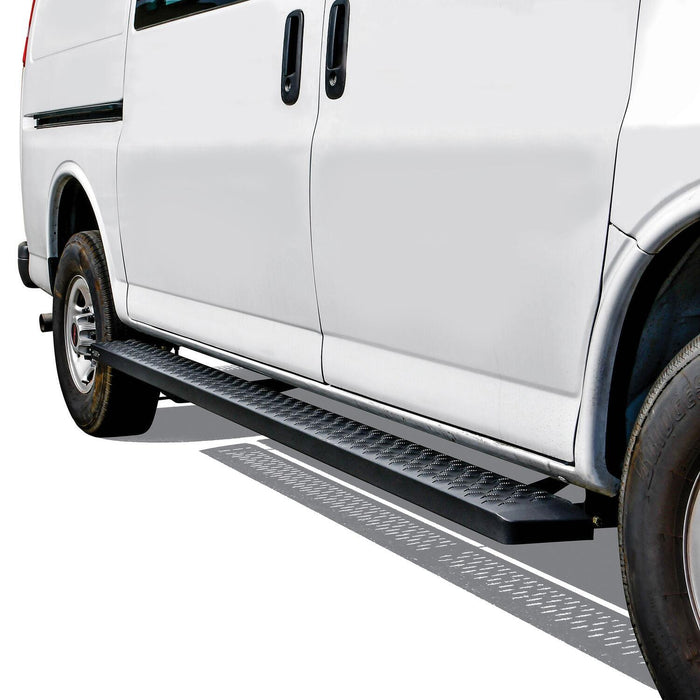 Westin Grate Steps Running Boards | Textured Black | P/N 27-81005, view 6