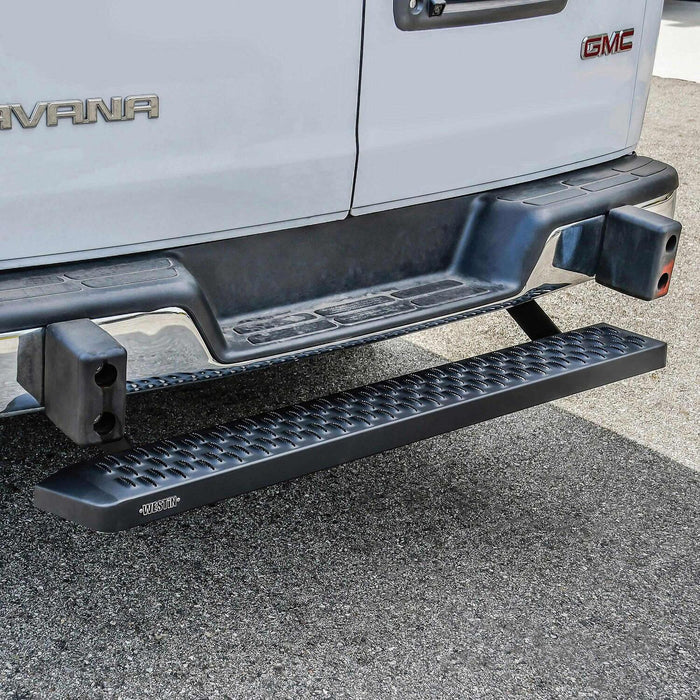 Westin Grate Steps Running Boards | Textured Black | Single 54 Inch Passenger Sliding | P/N 27-81015, view 6