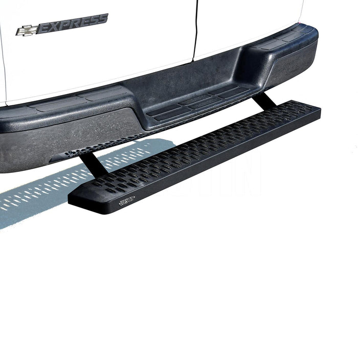 Westin Grate Steps Running Boards | Textured Black | Single 54 Inch Passenger Sliding | P/N 27-81015, view 9