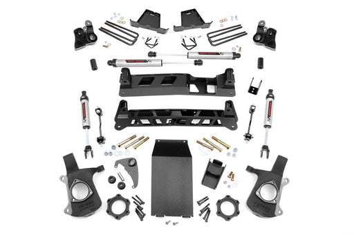 Rough Country 6 Inch Lift Kit, NTD, V2, Chevy/GMC 1500 4WD (1999-2006 & Classic)