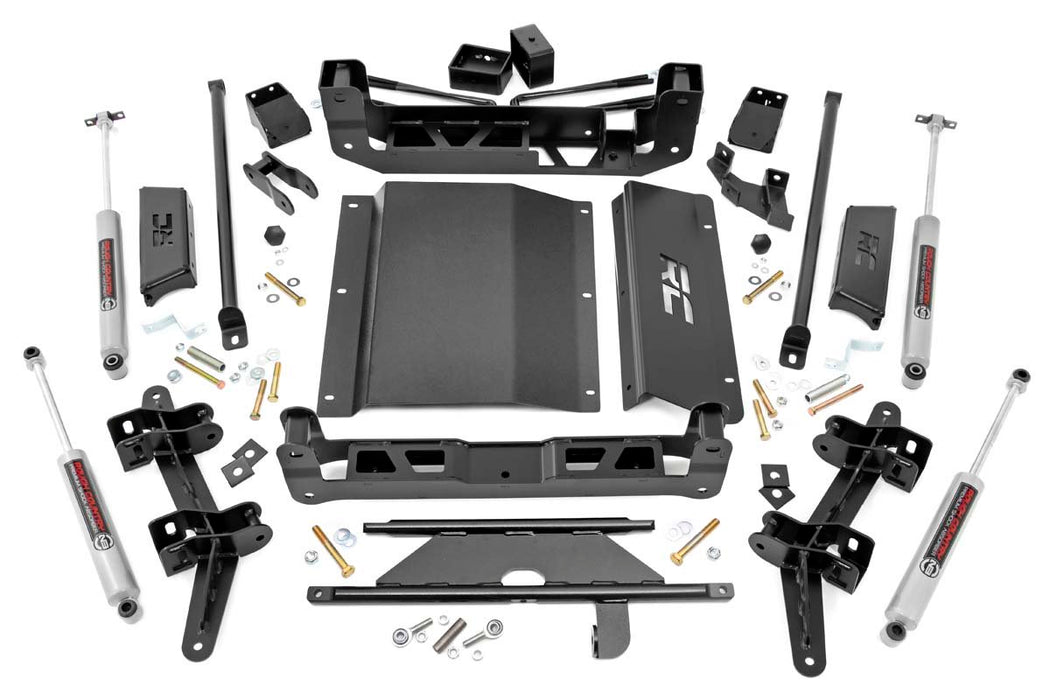 Rough Country 4 Inch Lift Kit | Chevy C1500/K1500 Truck &amp; SUV 4WD (1988-1999)