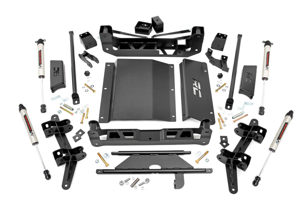 Rough Country 4 Inch Lift Kit - V2 | Chevy C1500/K1500 Truck &amp; SUV 4WD (1988-1999)