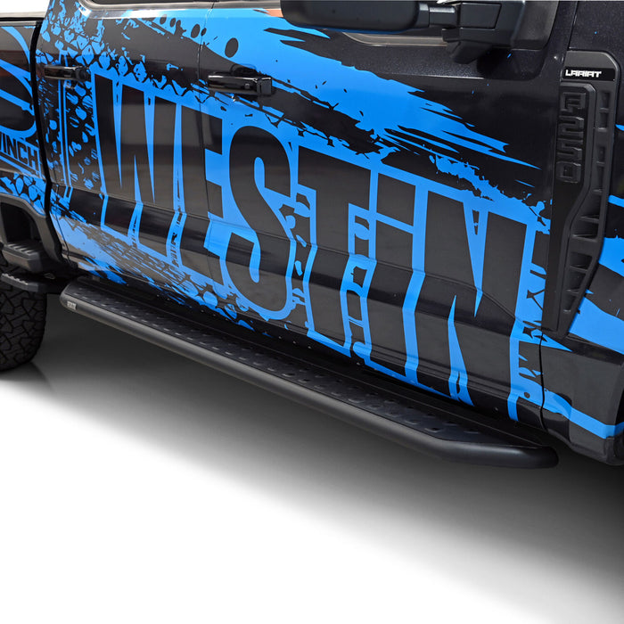 Westin Outlaw Running Boards | Textured Black | P/N 28-31095, view 6