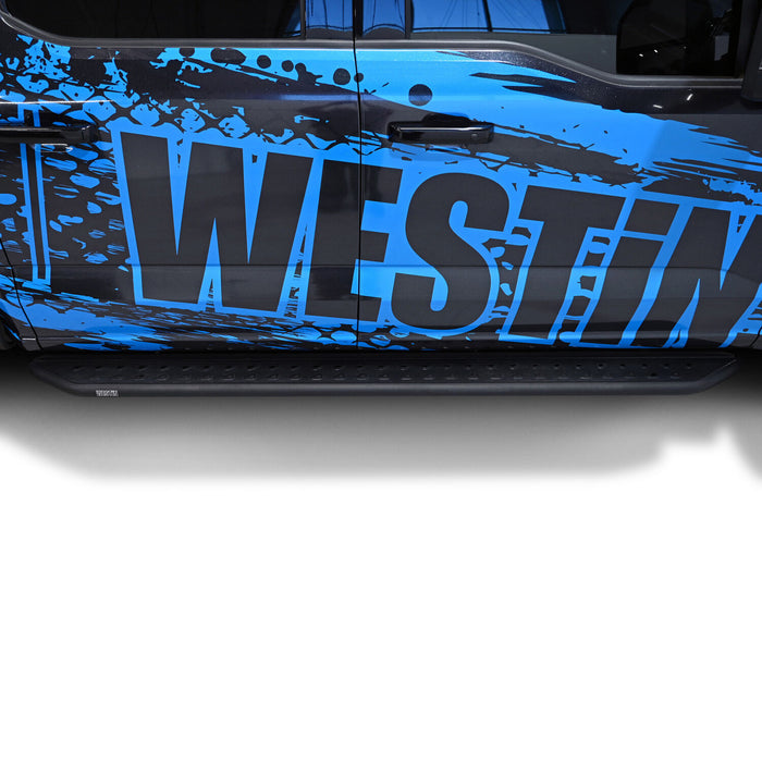 Westin Outlaw Running Boards | Textured Black | P/N 28-31095, view 8