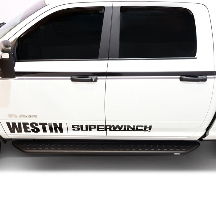 Westin Outlaw Running Boards | Textured Black | P/N 28-33565, view 10
