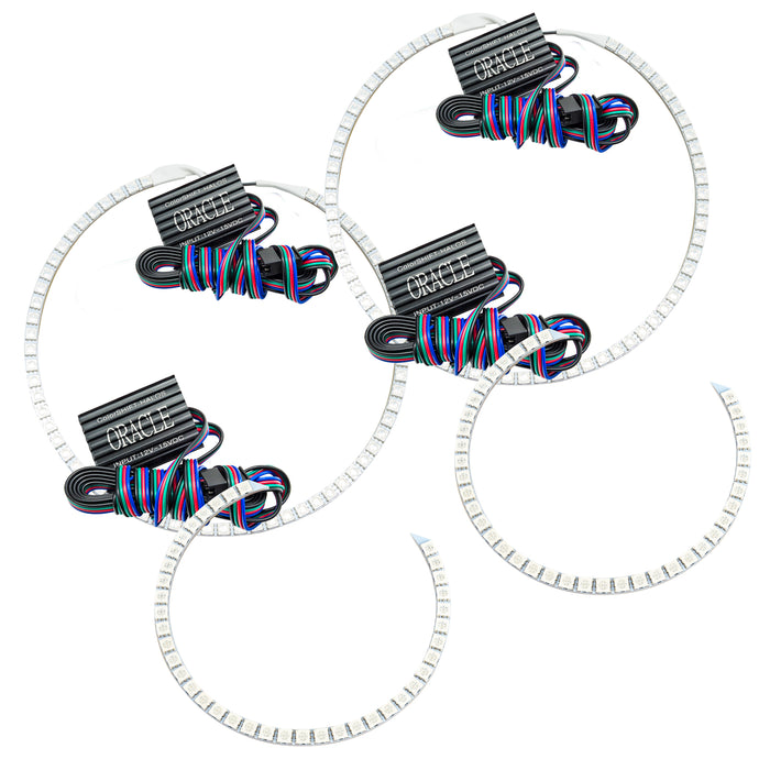 ORACLE 2003-2005 Toyota 4Runner LED Headlight Halo Kit - ColorSHIFT - with No Controller