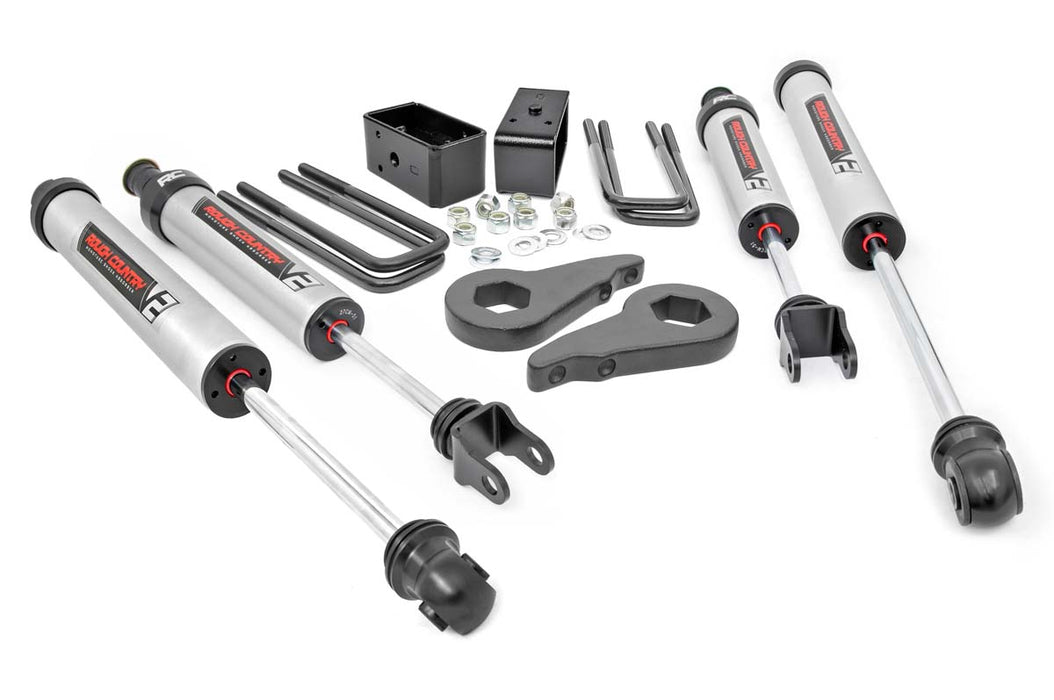 Rough Country 1.5-2 Inch Lift Kit - V2 | Chevy Silverado &amp; GMC Sierra 1500 4WD (1999-2006 &amp; Classic)