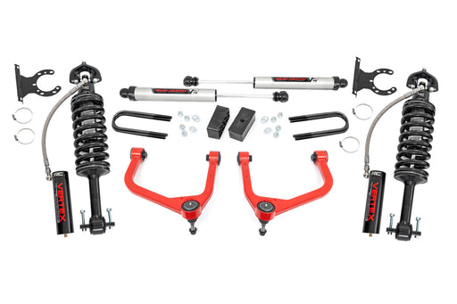 Rough Country 3.5 Inch Lift Kit, Mono Leaf Rear, Vertex/V2, GMC Sierra 1500 2WD/4WD (2025)