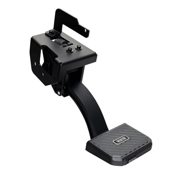 Westin Manual Retractable Bed Step | Small Pad Mounted on Passenger Side | Toyota Tacoma (2024-2026) | P/N 29-40085, view 3