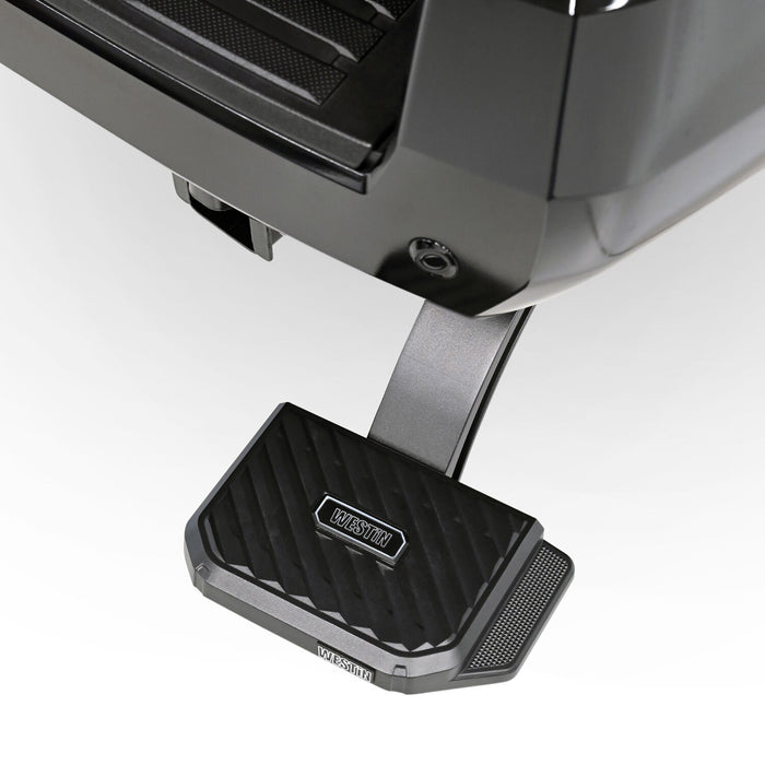 Westin Manual Retractable Bed Step | Small Pad Mounted on Passenger Side | Toyota Tacoma (2024-2026) | P/N 29-40085, view 10