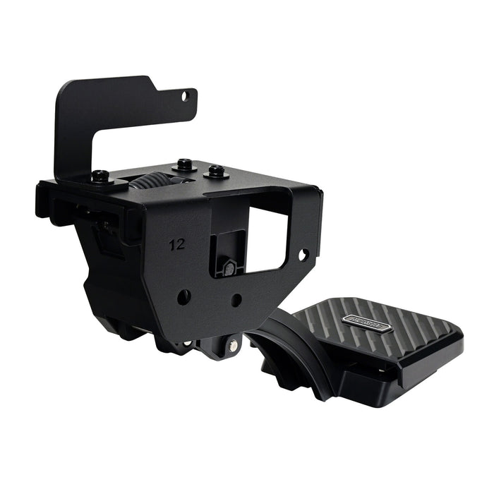 Westin Manual Retractable Bed Step | Small Pad Mounted on Passenger Side | Toyota Tacoma (2024-2026) | P/N 29-40085, view 5