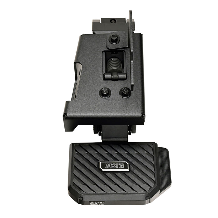Westin Manual Retractable Bed Step | Small Pad Mounted on Passenger Side | Toyota Tacoma (2024-2026) | P/N 29-40085, view 7