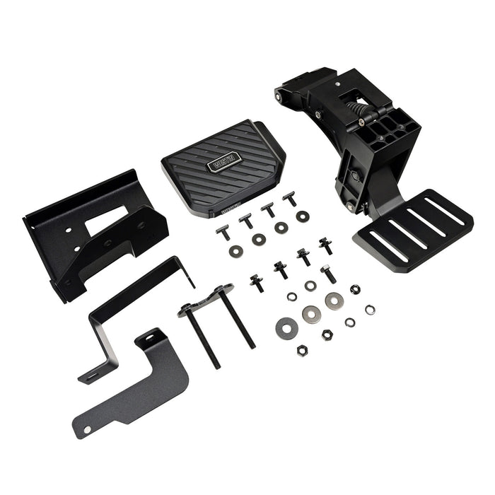 Westin Manual Retractable Bed Step | Small Pad Mounted on Passenger Side | Toyota Tacoma (2024-2026) | P/N 29-40085, view 9