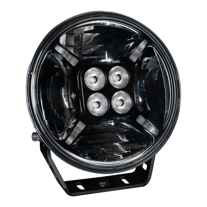 ORACLE 7" Multifunction 60W LED Spotlight – Round Post Mount, 5,700K