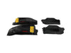 Jeep Wrangler JL 2-Door All-Weather Floor Mats, Black