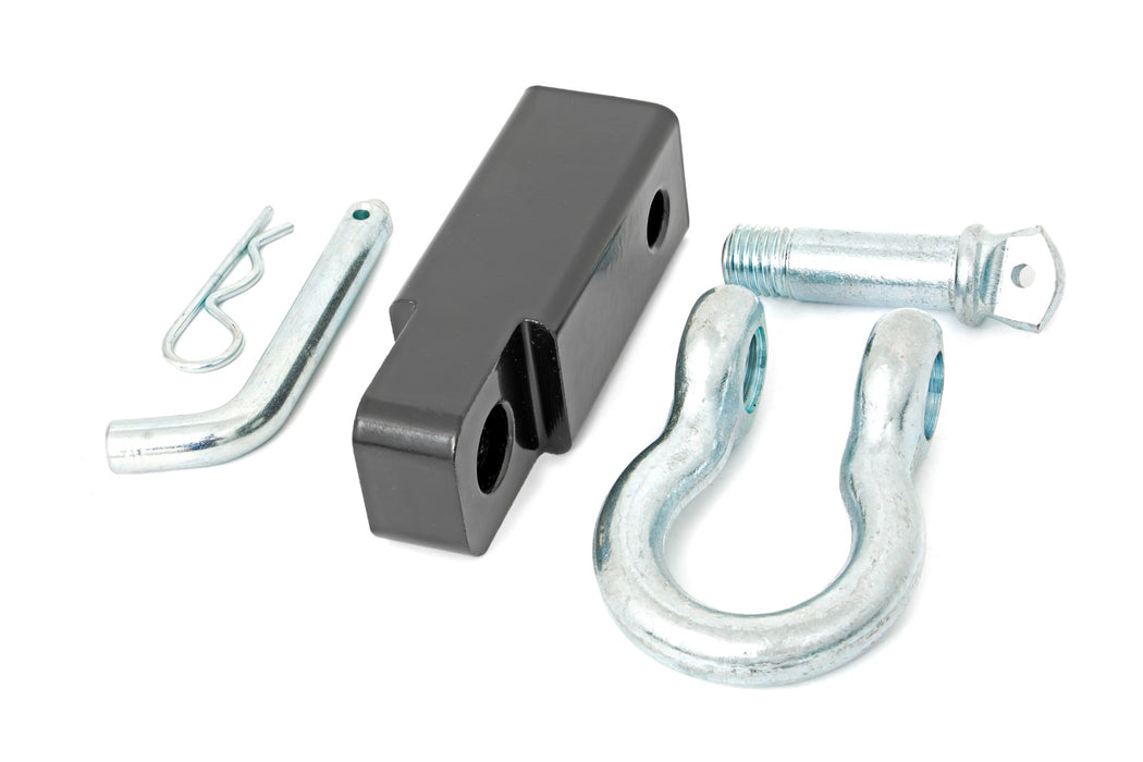 Rough Country 2 Inch Receiver - D Ring Shackle Kit W/ Pin