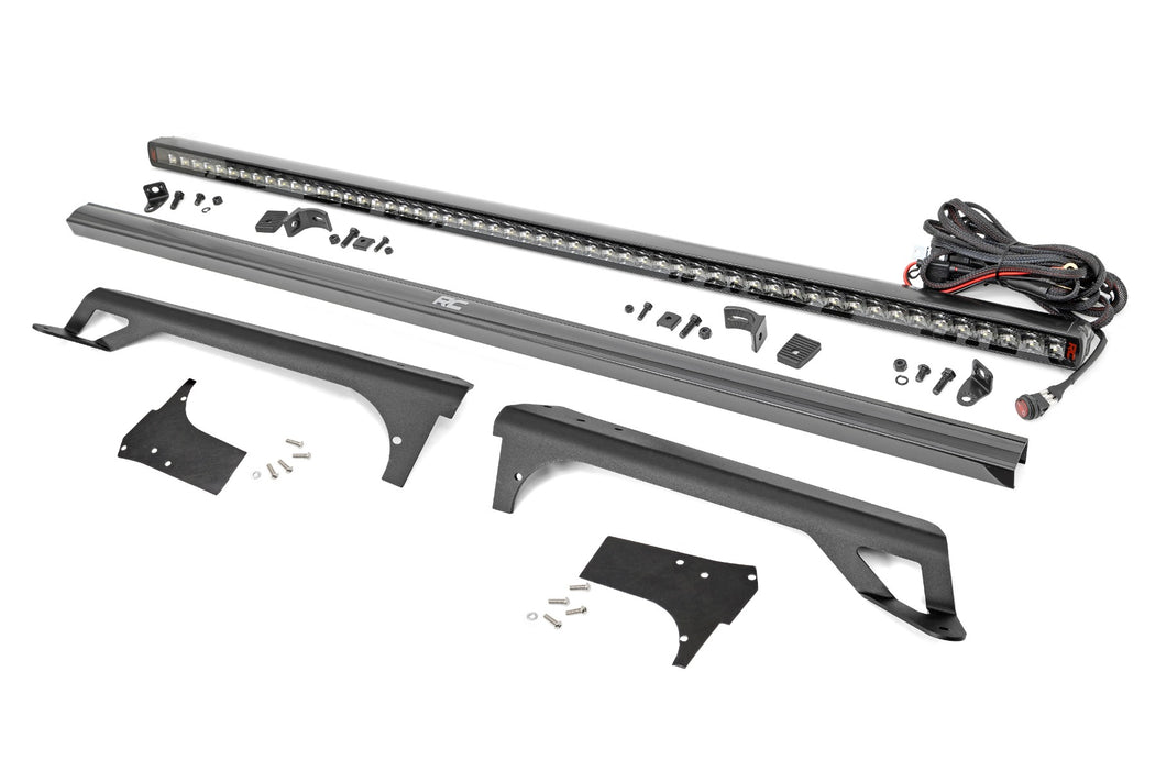 LED Light Kit - Windshield Mount - 50 inch Spectrum Single Row - Jeep Wrangler TJ (97-06)