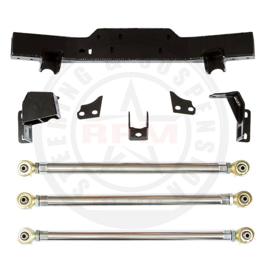 JKU 4 Door Bolt In 3 Link Front Long Arm Upgrade
