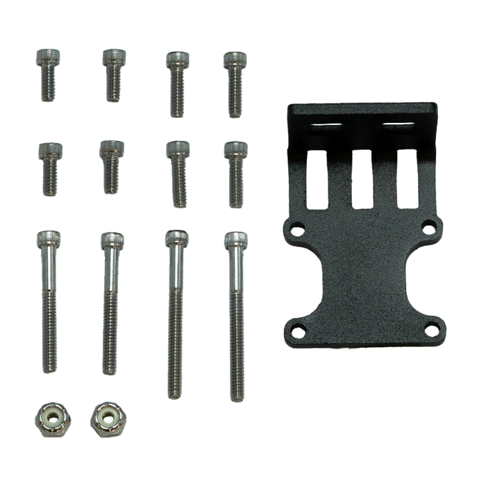 RIGID Chase L-Bracket Hardware Kit | Black