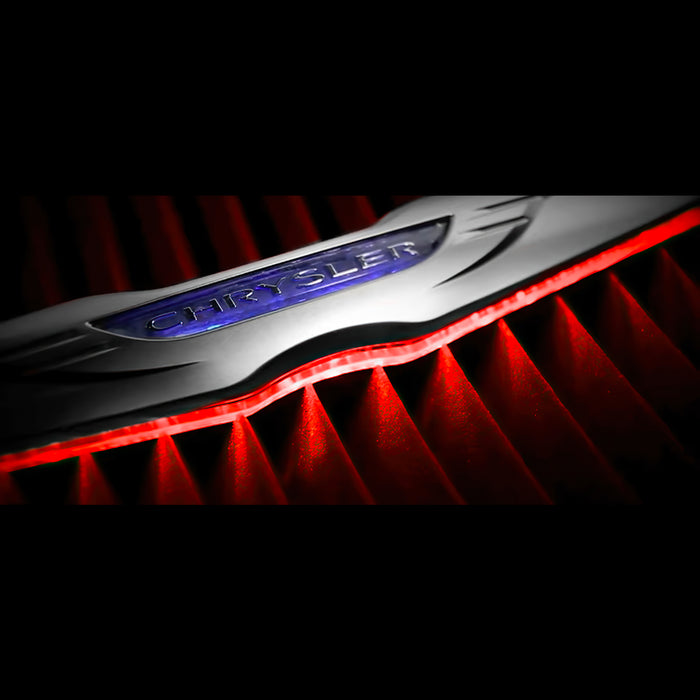 ORACLE Red Illuminated LED Sleek Wing Dual Intensity