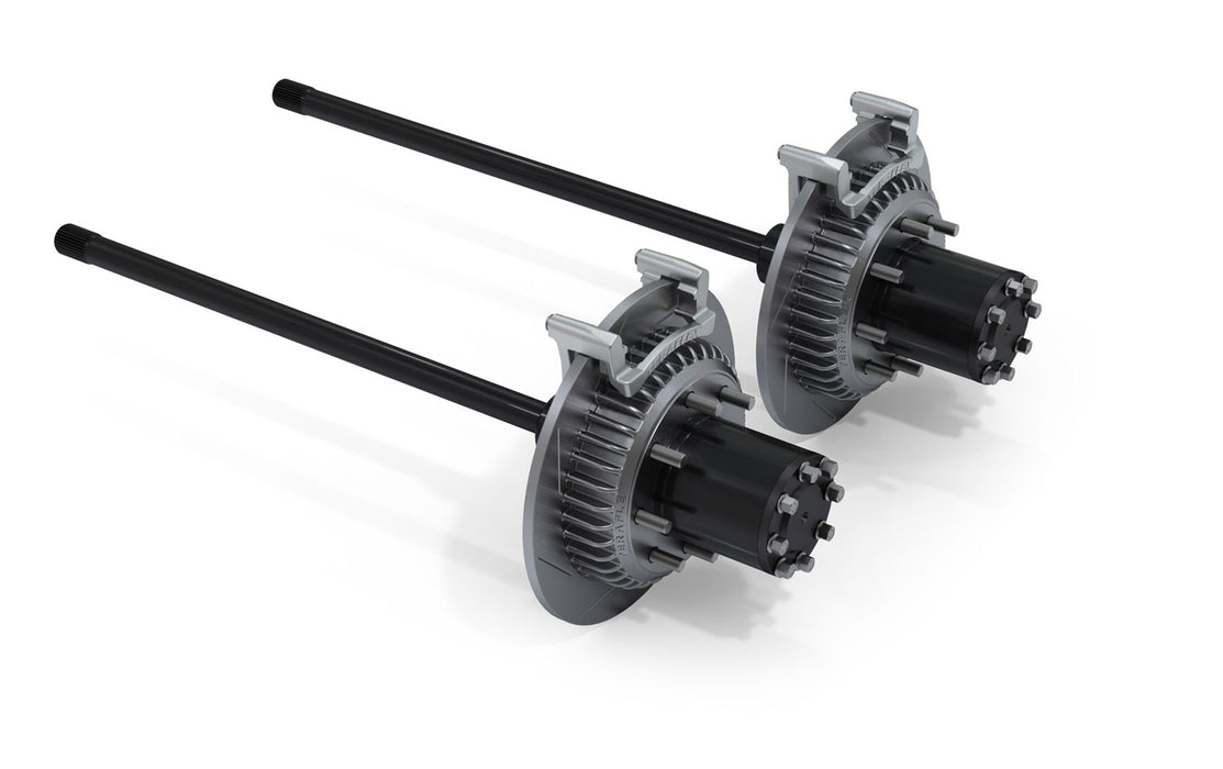 07-18 Wrangler JK Dana 44 Rear Axle 8-Lug Full-Float Conversion & Slotted Big Rotors-32-Spline TeraFlex