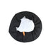 Spare Tire Cover, Cartoon Wrangler Image on Black Denim
