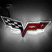 ORACLE 2005-2013 Chevrolet Corvette C6 Rear Illum Emblem - Dual Intensity - White