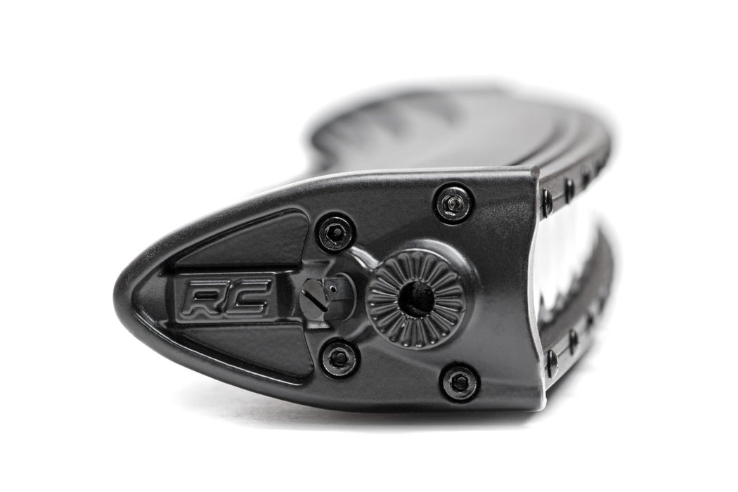 Rough Country 50 Inch Black Series LED Light Bar - Curved - Single Row