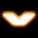 ORACLE Universal Illuminated LED Letter Badges, Matte White Surface Finish, V