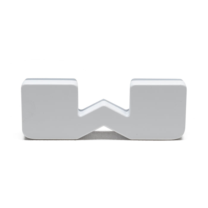 ORACLE Universal Illuminated LED Letter Badges - Matte White Surface Finish - W