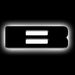 ORACLE Universal Illuminated LED Letter Badges, Matte Black Surface Finish, B, White