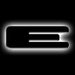 ORACLE Universal Illuminated LED Letter Badges, Matte Black Surface Finish, E, White
